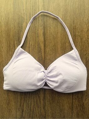 Light Lavender Halter Sports Bra